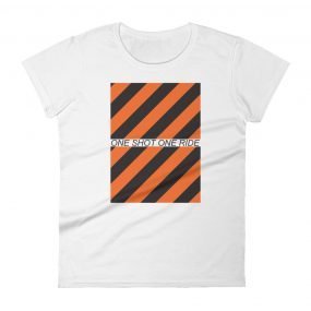 Woman Urban Stripes White T-shirt