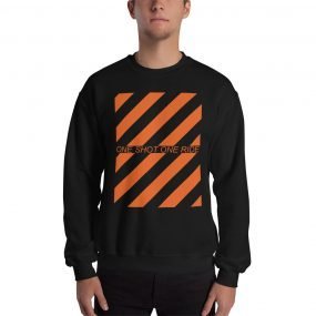 Man Urban Stripes Front Sweatshirt