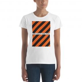 Woman Urban Stripes White T-shirt